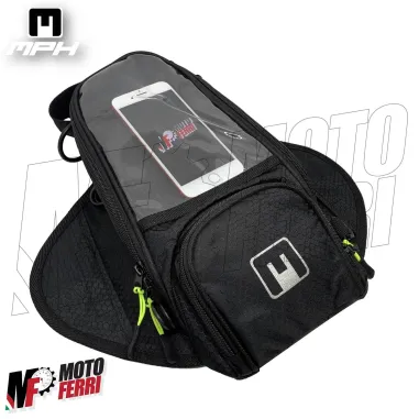 MF3425 Borsa Borsello per Serbatoio Universale Moto MPH con Magneti e Cinghie