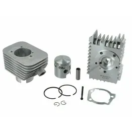 Kit Cilindro in Alluminio Grigio Pinasco Dm 46 - 75 CC SP 12 Piaggio Si Ciao 50