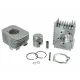 Kit Cilindro in Alluminio Grigio Pinasco Dm 46 - 75 CC Sp 12 Piaggio Si Ciao 2T