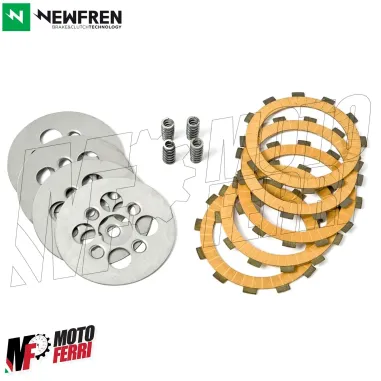 MF3428 - Serie Dischi Frizione Newfren Racing + Molle per Motore RV 3/4 F1529SRS