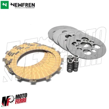 MF3428 - Serie Dischi Frizione Newfren Racing + Molle per Motore RV 3/4 F1529SRS