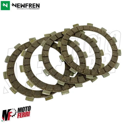 MF3429 - Serie 4 Dischi Frizione Newfren per Motore Minarelli RV 3/4 - F1529A