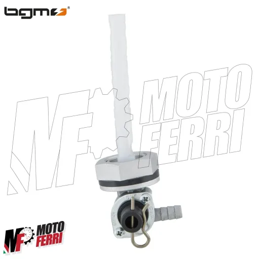 MF0408 Rubinetto Benzina Maggiorato Bgm Pro Vespa 50 Special R Pk S XL 125 ET3 Primavera Super Sprint 125 150 200 PX Arcobaleno