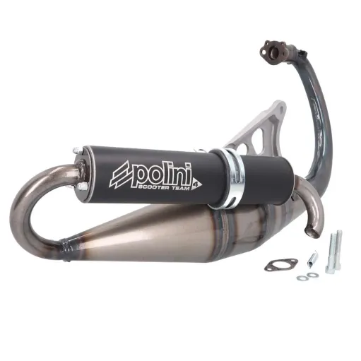 MF2143 Marmitta Polini Scooter Team 4 Minarelli Verticale Booster Spirit BWS