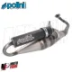 MF2144 Marmitta Polini Scooter Team 4 Piaggio Gilera Runner Stalker Zip Nrg Sr