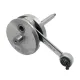 MF0130 Albero Motore Pinasco Racing Sp 12 mm per Piaggio Si Bravo Grillo Ciao