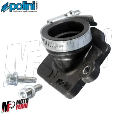 MF3439 Collettore Aspirazione Dritto d28 Polini Carburatore Dellorto PHVB PHBL