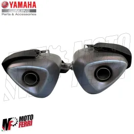 MF3456 Terminale Scarico Completo Originale Yamaha YZF-R1 Big Bang 2009 - 2010 2