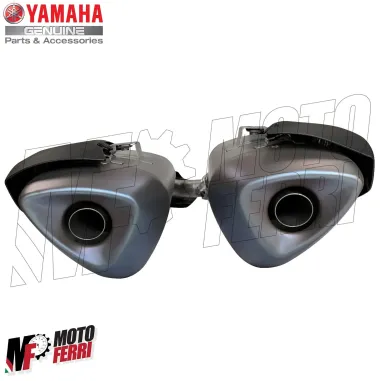 MF3456 Terminale Scarico Completo Originale Yamaha YZF-R1 Big Bang 2009 - 2010