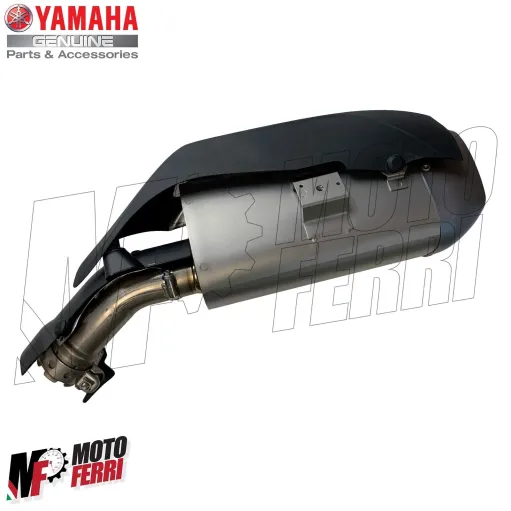 MF3456 Terminale Scarico Completo Originale Yamaha YZF-R1 Big Bang 2009 - 2010