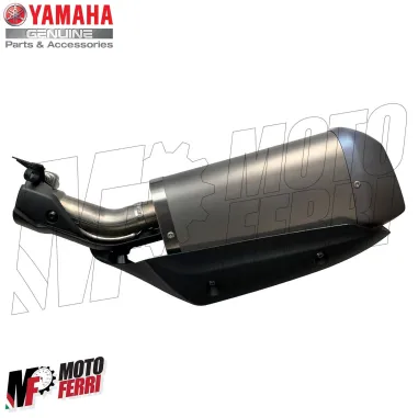 MF3456 Terminale Scarico Completo Originale Yamaha YZF-R1 Big Bang 2009 - 2010