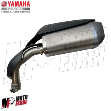 MF3456 Terminale Scarico Completo Originale Yamaha YZF-R1 Big Bang 2009 - 2010