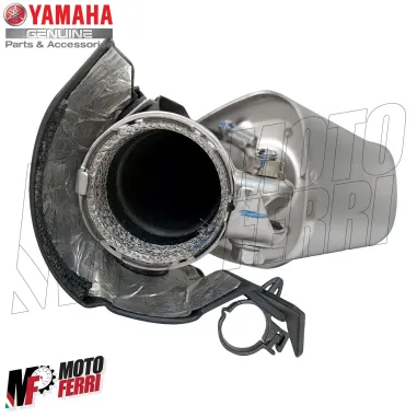 MF3456 Terminale Scarico Completo Originale Yamaha YZF-R1 Big Bang 2009 - 2010
