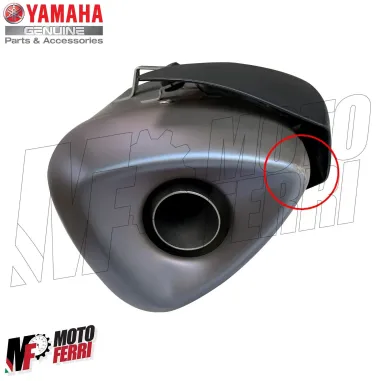 MF3456 Terminale Scarico Completo Originale Yamaha YZF-R1 Big Bang 2009 - 2010
