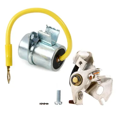 CONTATTI PER PIAGGIO SI CIAO BRAVO BOXER PUNTE PUNTINE PLATINATE E CONDENSATORE