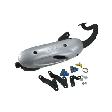 MF3459 Marmitta Scarico Sito Malaguti F15 F12R Yamaha Aerox MBK Nitro 50 LC