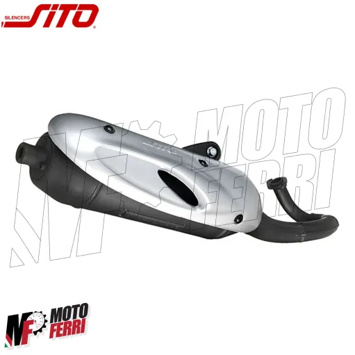 MF3459 Marmitta Scarico Sito Malaguti F15 F12R Yamaha Aerox MBK Nitro 50 LC