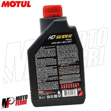 MF3461 Olio Cambio Ingranaggi Motul GearBox HD 80W90 Trasmissione Scooter 1 Lt