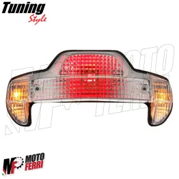 MF2211 Faro Stop Fanale Posteriore con Frecce Bianco MBK Booster 1999 - 2003 2