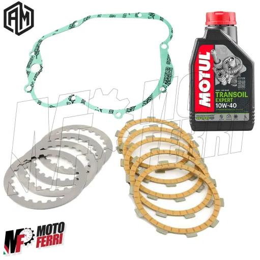 MF2366 - Kit Frizione 5 Dischi Molle MVT SC Olio Guarnizione Minarelli AM6 AM345