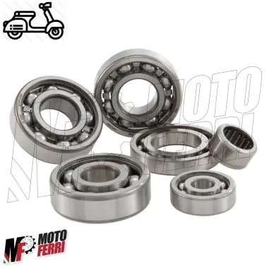 Kit Cuscinetti Albero Motore Ruota Vespa 50 125 PK S XL N V Rush FL FL2 HP