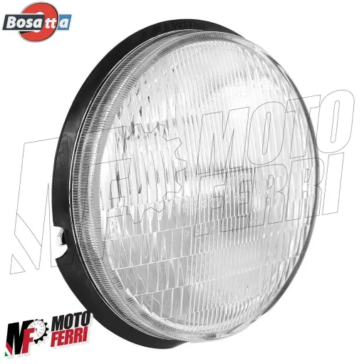Faro Fanale Gruppo Ottico Anteriore per Vespa 50 PK S XL Rush N con Portalampada