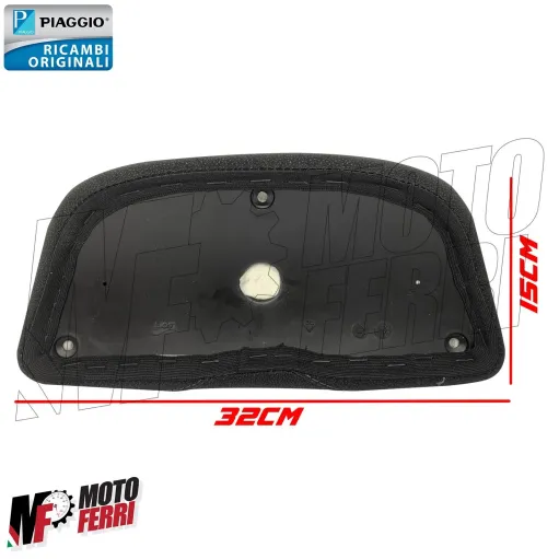 MF3208 Cuscino Portapacchi Posteriore Nero Vespa GTS 125 300 Super HPE - PX PE