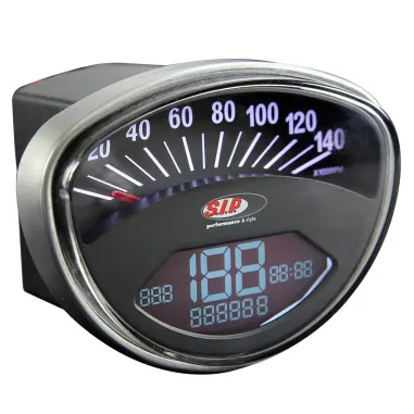 MF0317 Contachilometri Digitale SIP 2.0 Vespa 90 SS 125 GT GTR Primavera Rally