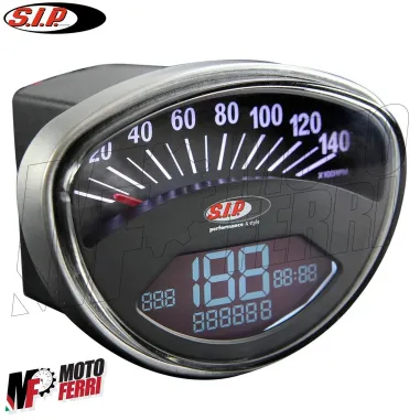 MF0317 Contachilometri Digitale SIP 2.0 Vespa 90 SS 125 GT GTR Primavera Rally