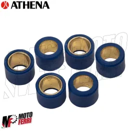MF3485 Kit 6 Rulli Massette Athena Variatore 16x13 Grammi 5 per Scooter 50CC 2