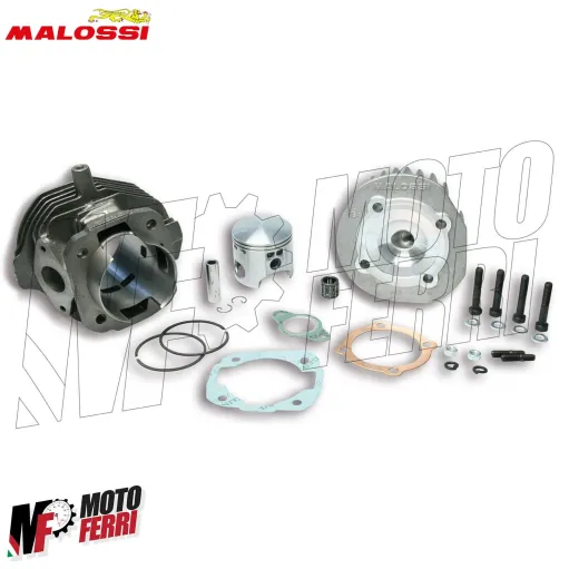 Kit Mod Motore Ape 50 Cilindro 115CC Carburatore 19 Malossi Marmitta Giannelli