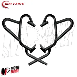 MF3507 Protezione Telaietti Paramotore Nero per Benelli TRK 502 X 2018 - 2024 2