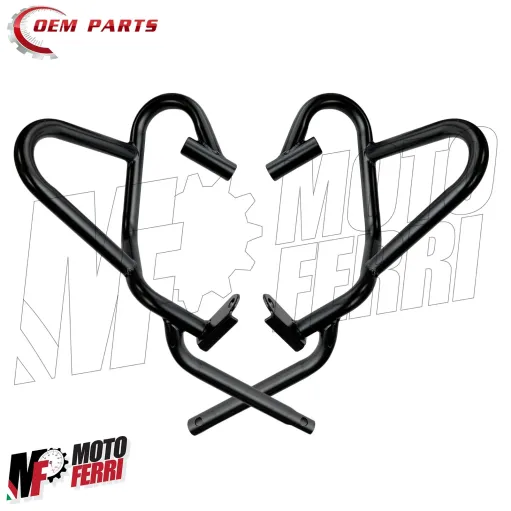 MF3507 Protezione Telaietti Paramotore Nero per Benelli TRK 502 X 2018 - 2024