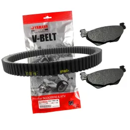 Cinghia Variatore Originale Yamaha + Pastiglie per TMax 500 dal 2004 al 2011