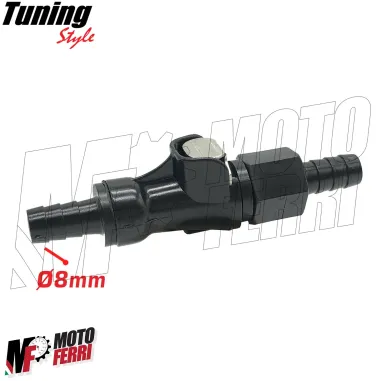 MF3514 Connettore Raccordo Sgancio Rapido Tubo Benzina 8 mm Moto Scooter Univers
