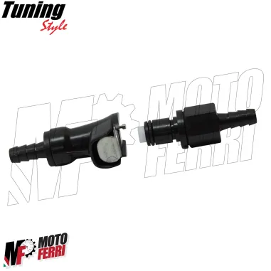 MF3514 Connettore Raccordo Sgancio Rapido Tubo Benzina 8 mm Moto Scooter Univers