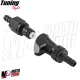 MF3514 Connettore Raccordo Sgancio Rapido Tubo Benzina 8 mm Moto Scooter Univers
