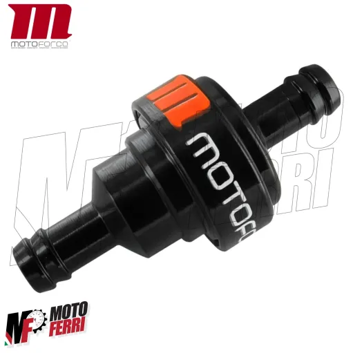 MF3515 Filtro Benzina Racing 8 mm in Metallo Apribile - Moto Scooter Universale