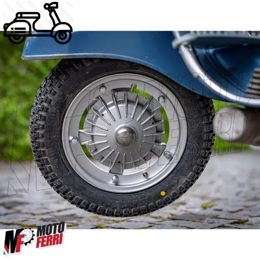 MF0914 Tamburo Mozzo Ruota Freno Anteriore Vespa 50 Special 125 ET3 Primavera