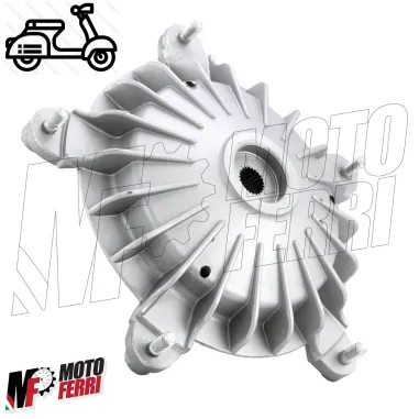 MF0914 Tamburo Mozzo Ruota Freno Anteriore Vespa 50 Special 125 ET3 Primavera