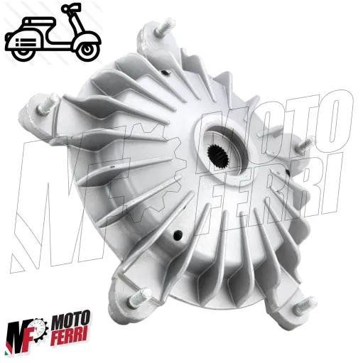 MF0914 Tamburo Mozzo Ruota Freno Anteriore Vespa 50 Special 125 ET3 Primavera