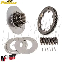 MF3516 Primaria Pinasco ingranaggi Z 24/65 Denti Elicoidali 7 Molle Vespa PX 200 2