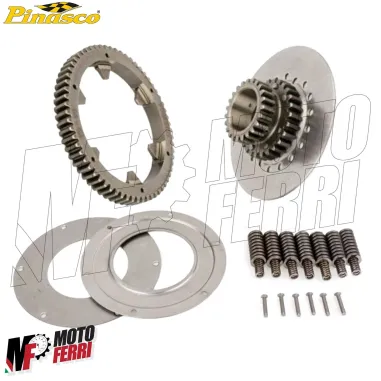 MF3517 - Kit Pinasco Primaria Z 24/63 Denti Dritti 7 Molle per Vespa PX 200