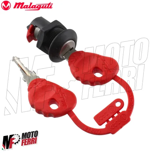 MF3521 Serratura Chiavi Bauletto Originale Malaguti F10 F12 F15 Ciak 1994 / 2006