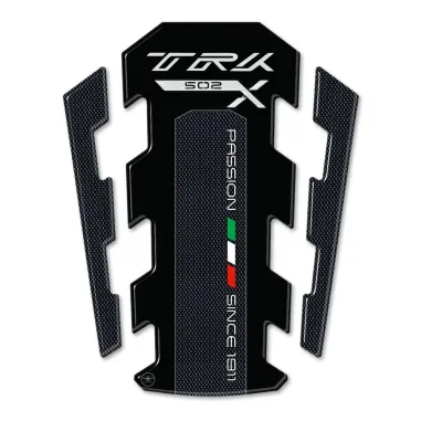 MF3526 - Adesivo protezione paraserbatoio Nero per Benelli TRK 502 X 2017 - 2024