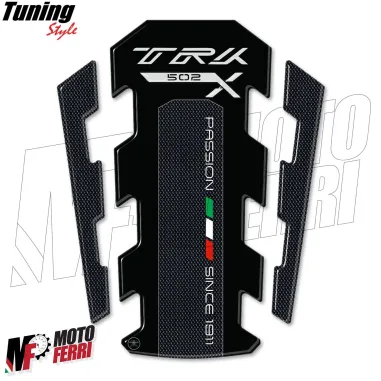 MF3526 - Adesivo protezione paraserbatoio Nero per Benelli TRK 502 X 2017 - 2024