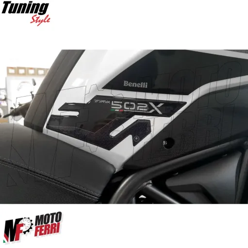 MF3528 - Protezione Laterale Serbatoio Nero per Benelli TRK 502 X 2017 - 2024