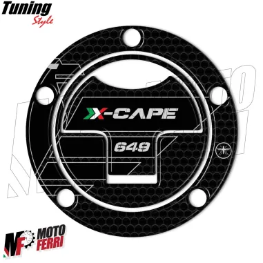 MF3530 - Protezione Tappo Serbatoio Benzina Nero Moto Morini X-Cape 650 dal 2021