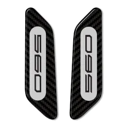 MF3533 Adesivi Cover Carena Specchietti Grigio Yamaha 560 TMax - 2022 a 2024