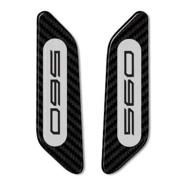 MF3533 Adesivi Cover Carena Specchietti Grigio Yamaha 560 TMax - 2022 a 2024